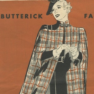 Butterick Fashion News pattern Booklet October 1936 in PDF