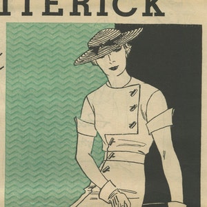 Butterick Fashion News pattern booklet August 1934 in PDF