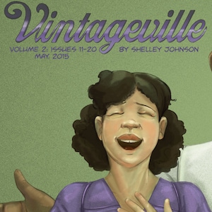 Vintageville Volume 2 Black and White indie comic book