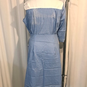 The Danielle 1940s yoke skirt day dress in PDF 56-58-60 bust image 7