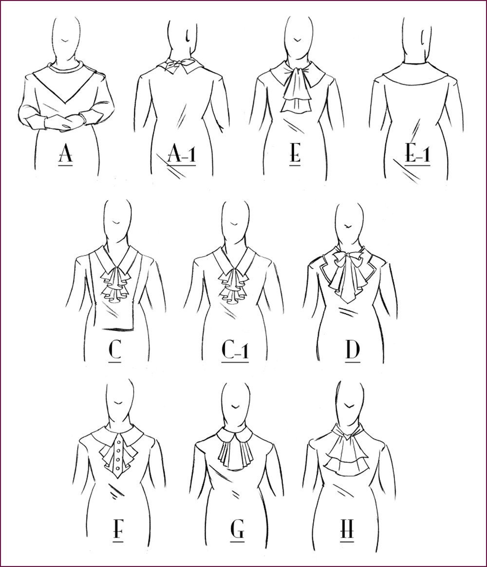NVL 1930s Jabots, Collars, Cuffs and Gilet 40 Bust and Over in PDF 5072 ...