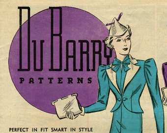 Du Barry Patterns booklet March 1937 in PDF