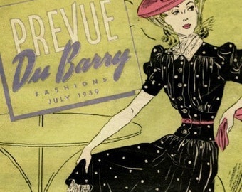 Two Du Barry Prevue booklets dating 1939 and 1940 in PDF