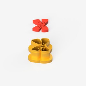Earring Bow Clay Cutter STL
