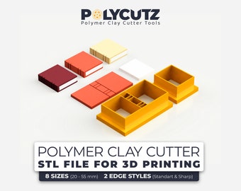 Boek sjabloon Earring Clay Cutter STL Boek Polymeer Earring Cutter STL Boek sjabloon Polymeer Clay Cutter Earring STL File Earring Cutter stl