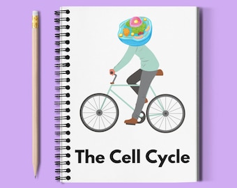 Funny Science Notebook | Wirobound Softcover Notebook, A5 | Gift for students, gift for scientists, biology gift, gift for teachers