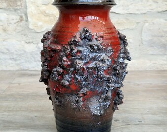Glit Iceland Lava Vase, Pottery Vase - Etsy