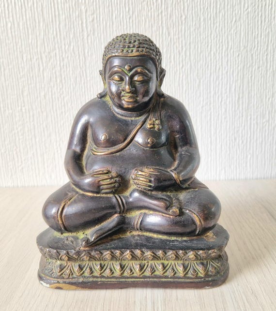 19世紀のブロンズ像、プラ・サンカチャイ・タイ仏座像 - Etsy 日本