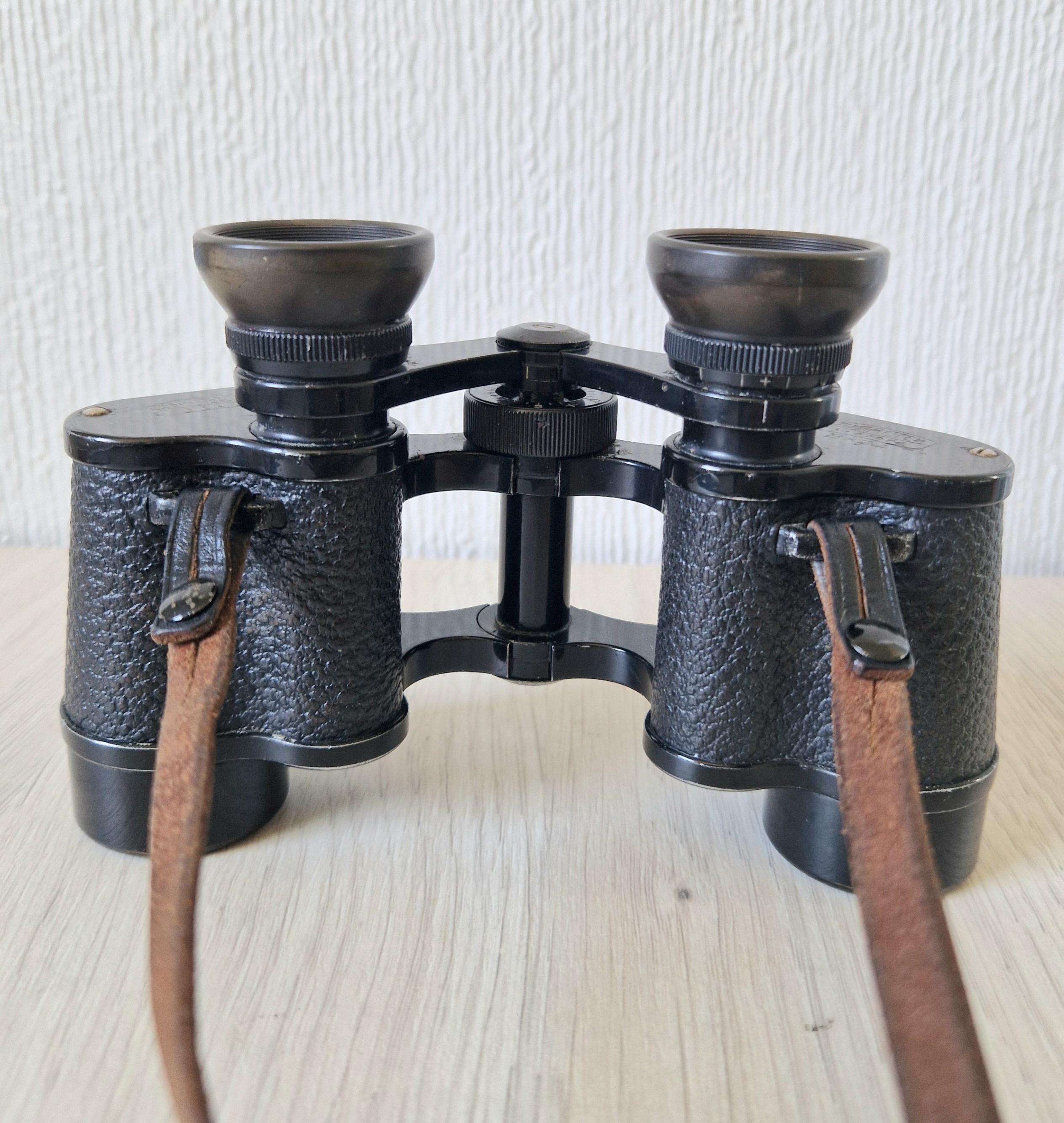 アンティーク カールツァイス イエナ トゥラクテム 8 x 24 双眼鏡