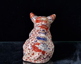アンティーク 伊万里模様 中国陶器 花模様 豚座像 置物 18 cm - Etsy 日本