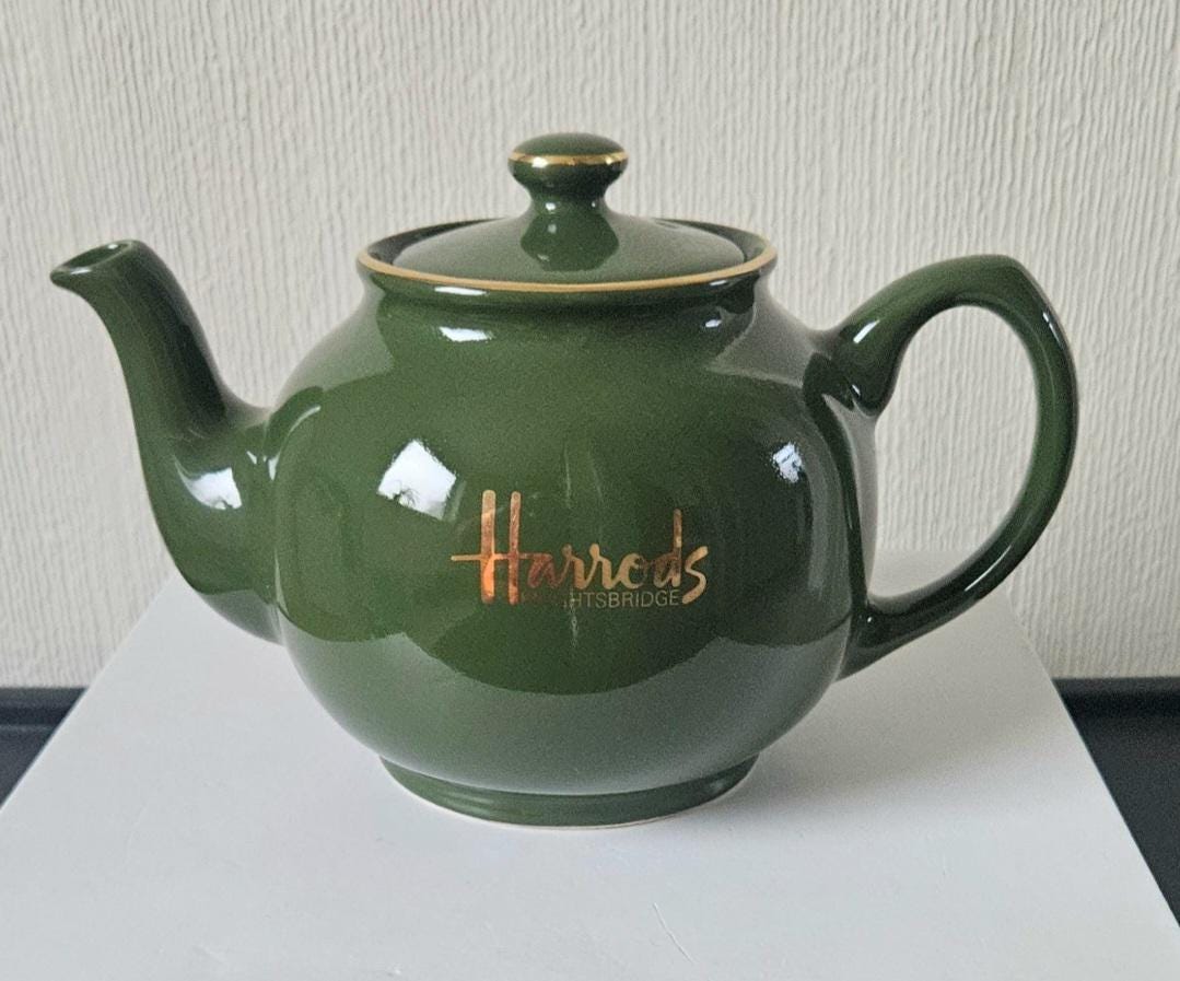 Harrods teapot - Etsy 日本