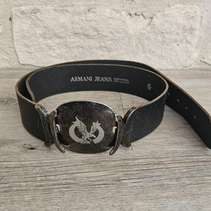 Armani Vintage Belt - Etsy display picture 1