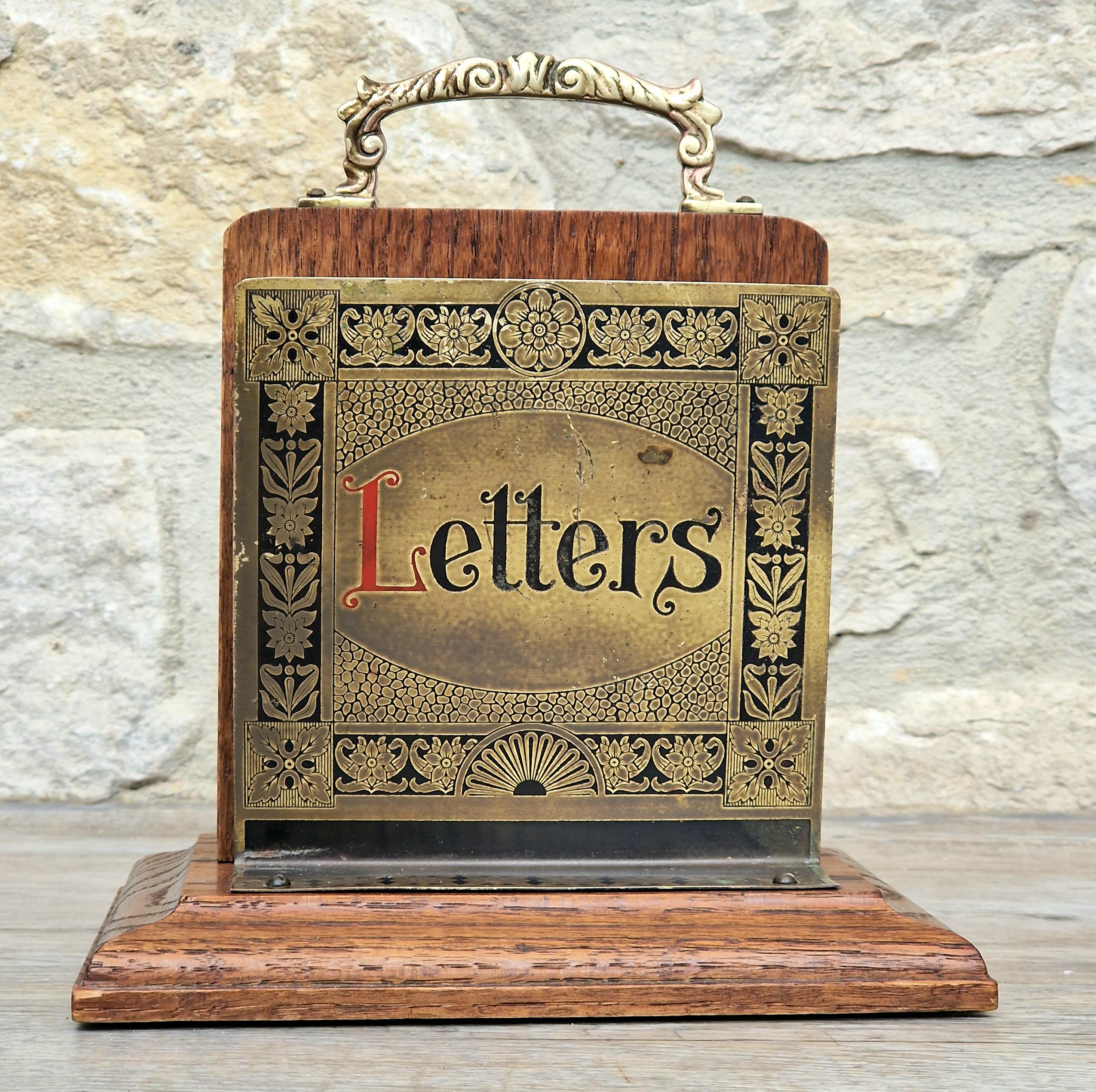 ⭐︎【新品未使用】アンティーク調　レターボックス　郵便受け⭐︎ Antique style letter box - Etsy 日本