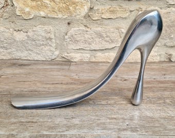Manolo Blahnik Cast Aluminum Shoe Horn for Habitat, Manolo Blahnik