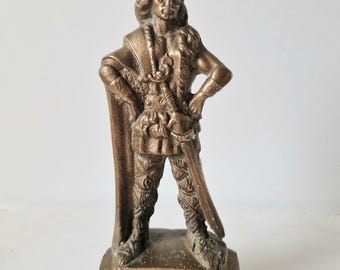 ヴィンテージ 重厚な真鍮製バイキング戦士の彫刻像 置物 17cm - Etsy 日本