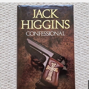 Confessional Jack Higgins First Edition Signed 1985 Hardback Collins VGC
