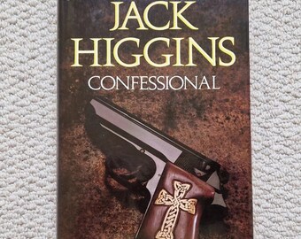 Confessional Jack Higgins First Edition Signed 1985 Hardback