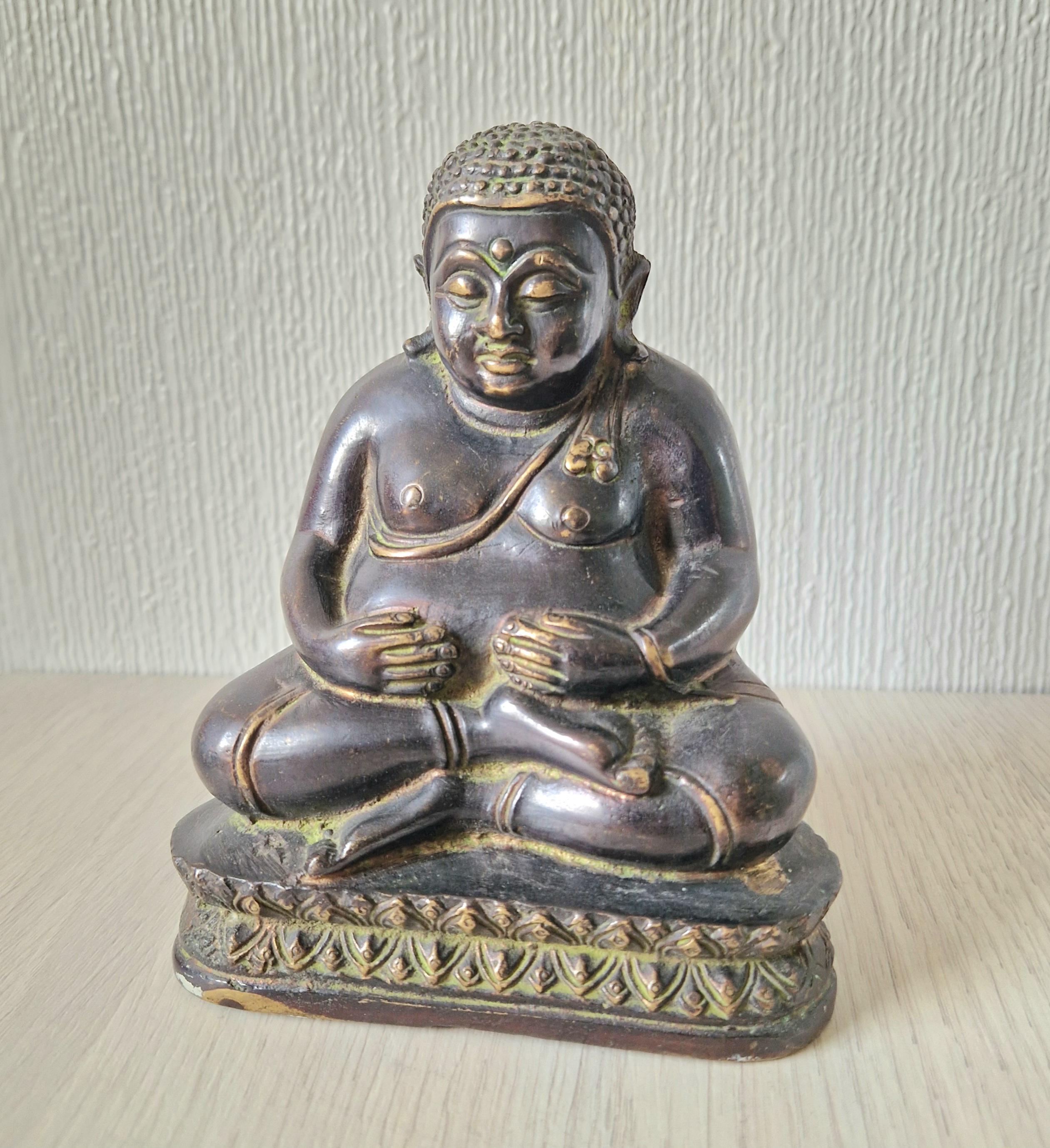 19世紀のブロンズ像、プラ・サンカチャイ・タイ仏座像 - Etsy 日本