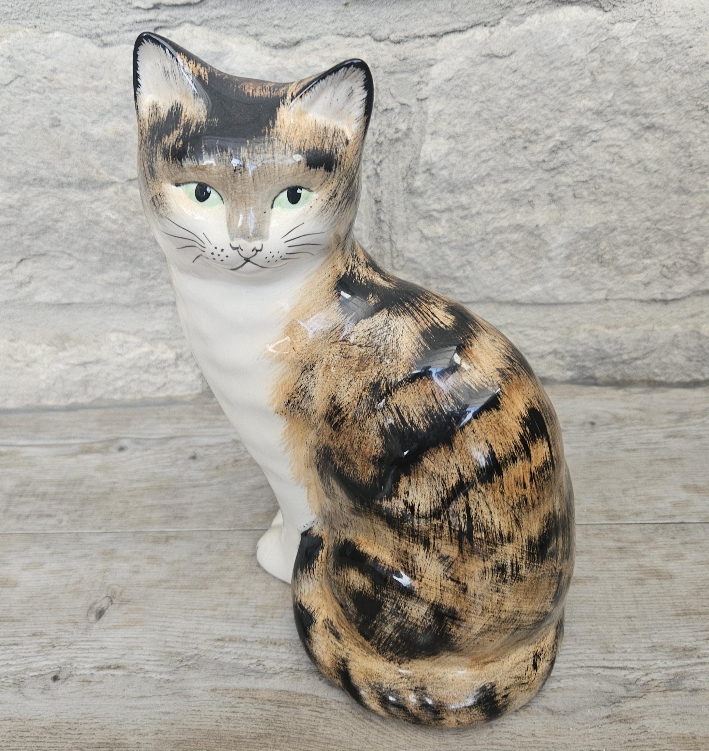 Devon Pottery Cat - Etsy UK