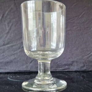 Victorian Tavern Rummer Glass Hand Blown Soda Glass Antique English Pub Glass