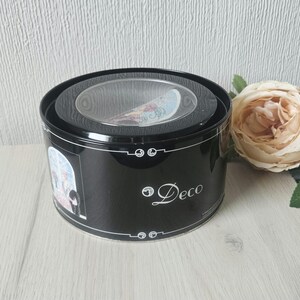 Art Deco Lady Mug in Tin - Clinton Cards England - Etsy