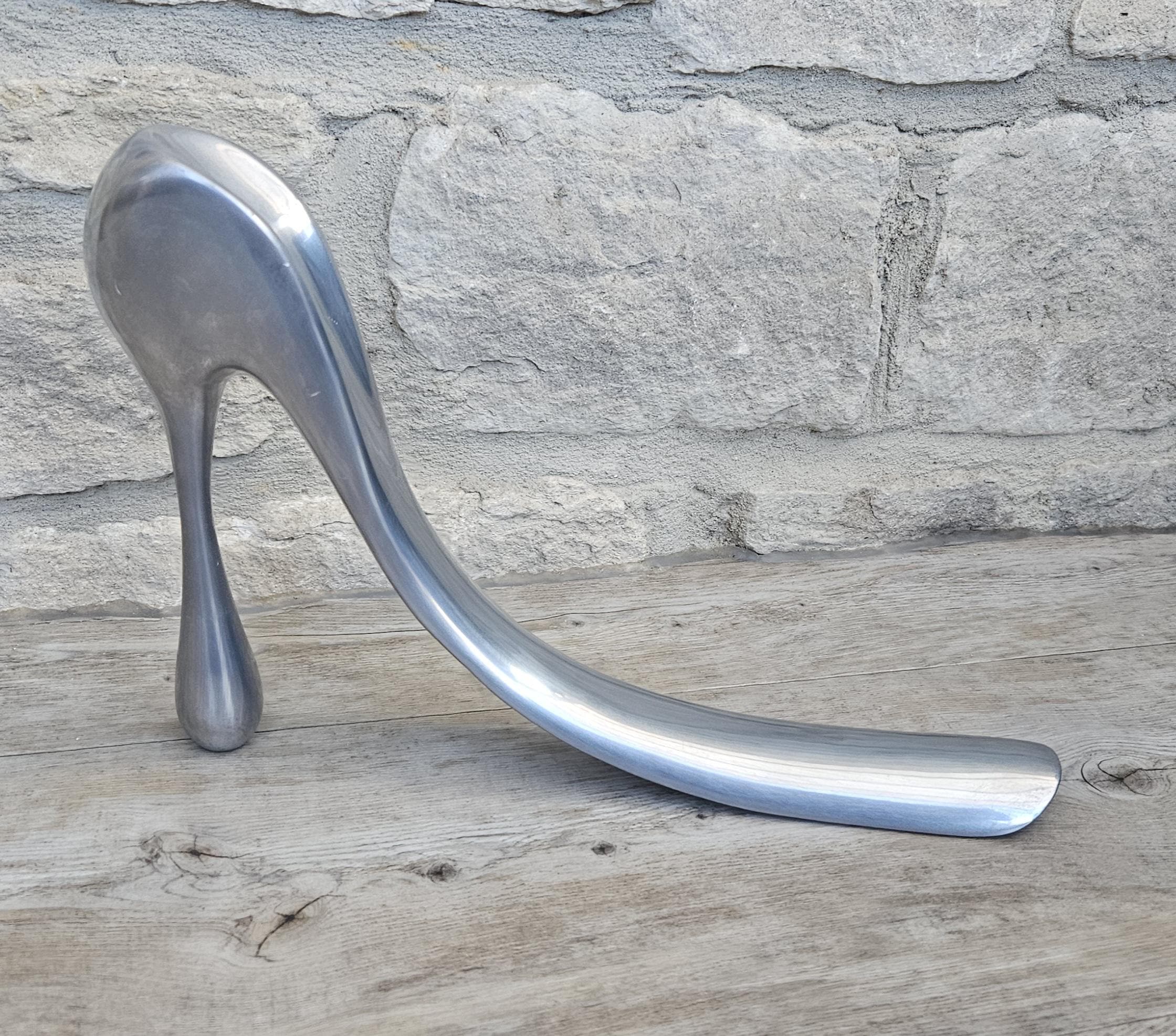 MANOLO BLAHNIK シューホーン シルバー Manolo Blahnik Shoehorn - Etsy