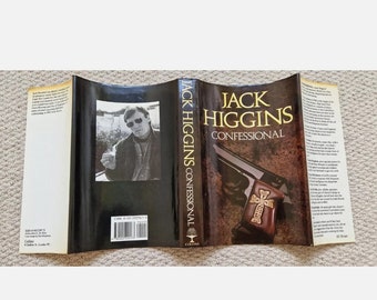 Confessional Jack Higgins First Edition Signed 1985 Hardback