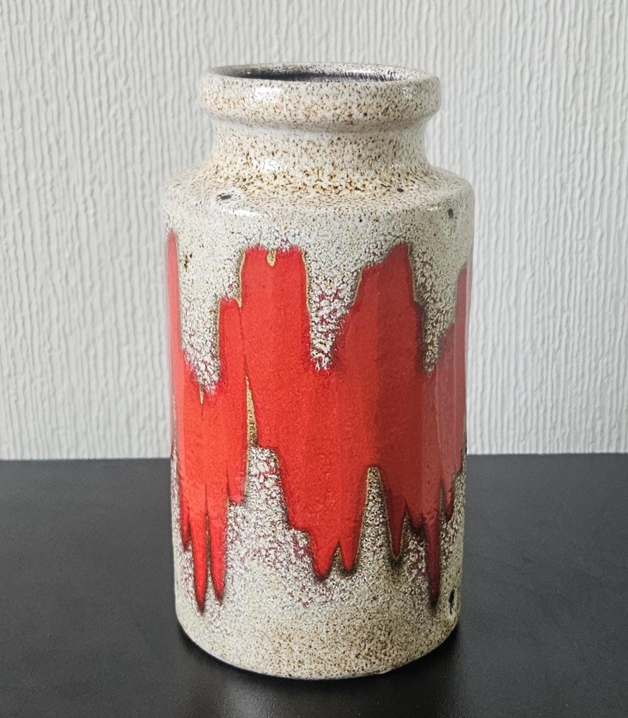Vintage german fat lava floor vase - Etsy 日本