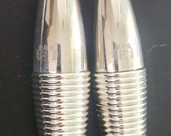 Vintage Salz- und Pfefferstreuer versilbert Paul Castelloe