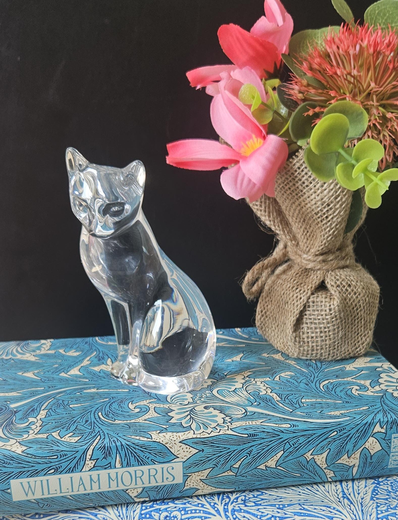 Lenox Crystal Cat - Etsy