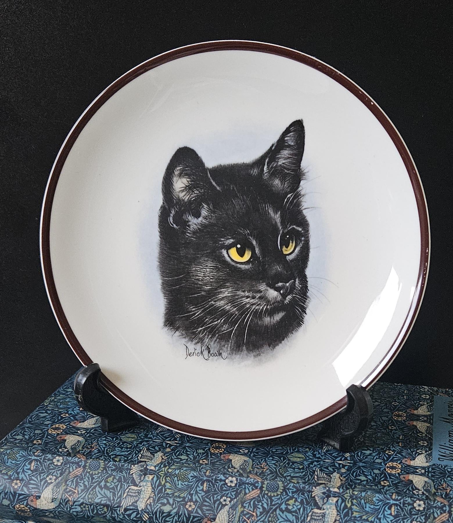 Vintage cat plate - Etsy 日本