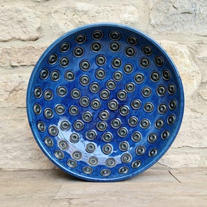 Bitossi for Rosenthal Netter: Mid-Century Blue Ceramic Bowl by Aldo Londi