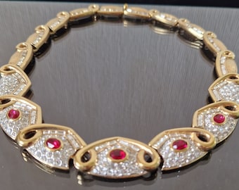 Attwood and Sawyer A&S ヴィンテージ　ネックレス SOLDOUT-イギリス 60s A&S（Attwood and Sawyer）ガラス ライン