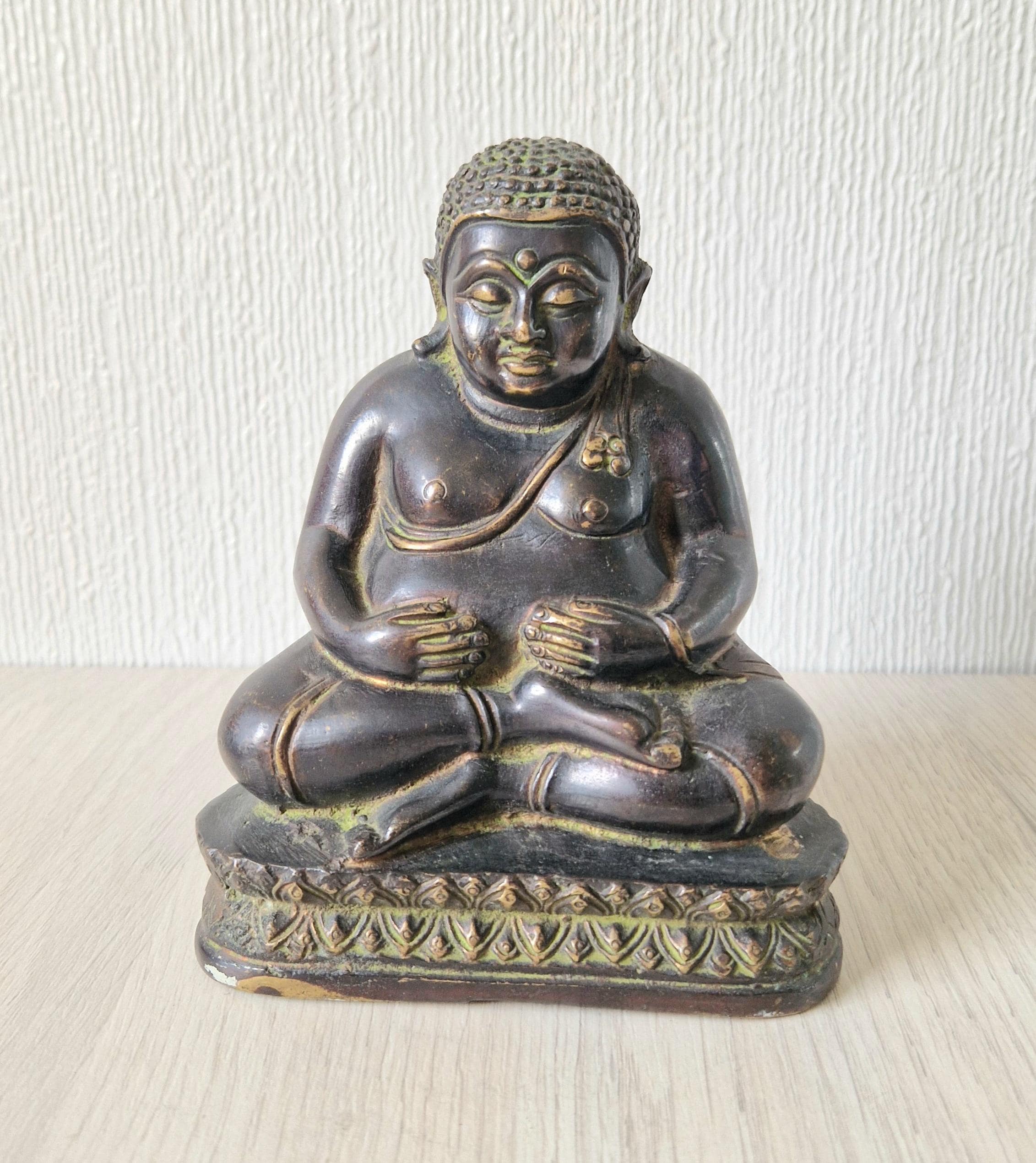 19世紀のブロンズ像、プラ・サンカチャイ・タイ仏座像 - Etsy 日本