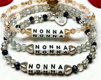 Nonna Bracelet | Nona Bracelet | Grandma Bracelet | Nonna | Nonna Gift | Gift for Nonna | Nona | Gift for Grandma | Nona Gift