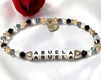 Abuela | Abuela Bracelet | Gift for Abuela | Custom Bracelet | Abuela Gift | Personalized Bracelet | Gift for Grandma | Mothers Day Gift
