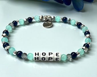 Hope | Hope Bracelet | Have Hope | Hope Jewelry | Custom Bracelet | Personalized Bracelet | Affirmation Bracelet | Faith Bracelet