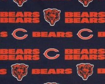 MadieBs NFL Bears New Custom Crib Sheet or Toddler Bed Sheet