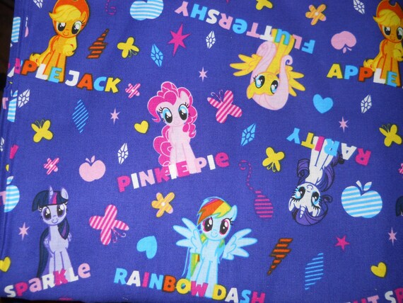 my little pony crib sheet