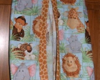 MadieBs niedlicher Dschungel Baby-Windelständer Benutzerdefinierte Affe Löwe Giraffe Nilpferd