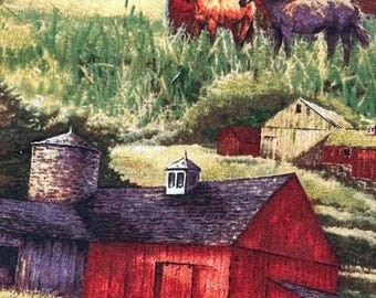 MadieBs Tractor Fabric by the yard