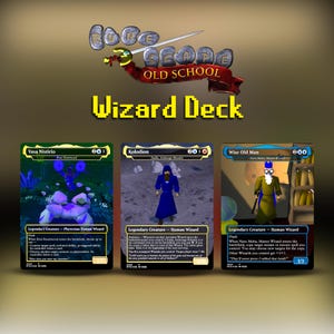 Kolodion/Inalla, Archmage Ritualist - OSRS Themed MTG Inspired Proxy Cards - Oldschool Runescape MTG Custom Deck