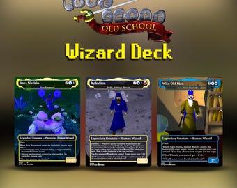 Kolodion/Inalla, Archmage Ritualist - OSRS Themed MTG Inspired Proxy Cards - Oldschool Runescape MTG Custom Deck