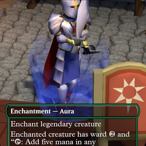 Magic the Gathering Inspired Proxy Cards OSRS Themed Oldschool Runescape MTG Custom Deck image 8