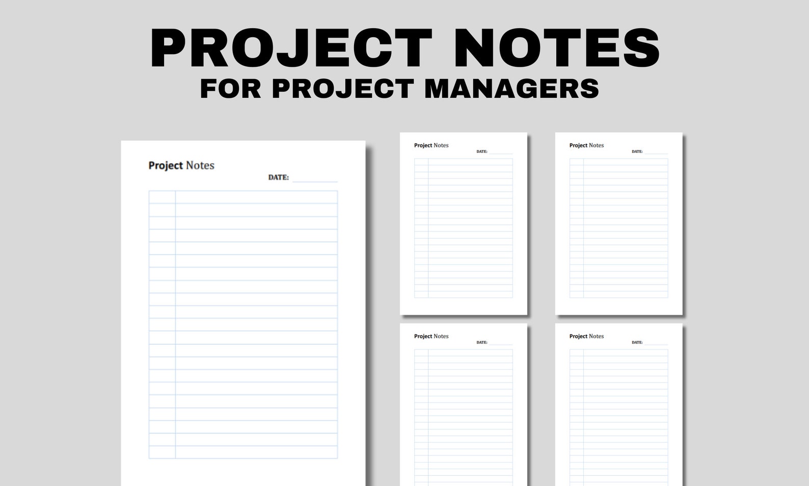 Editable Notes Template, Printable MS Word Notes Template,stationery ...