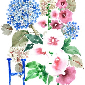 Floral Alphabet Fine Art Print image 4