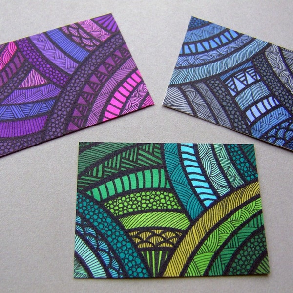 Illusios Whimsy ACEO Trio  SALE