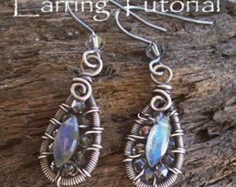 Mosaic Eye Earrings Tutorial PDF