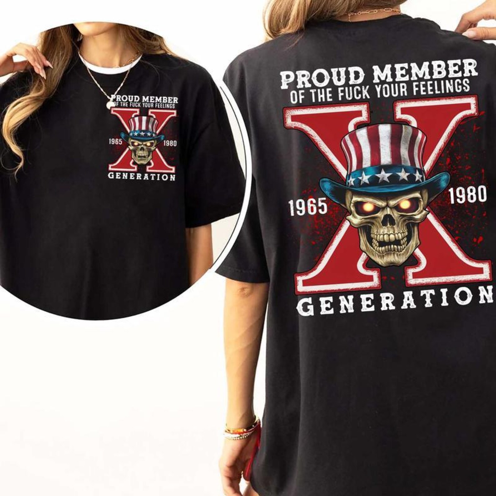 New Version Generation X FAFO T-shirt, Two Side Hoodie, Gen X Fafo ...