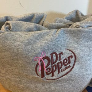 Dr. Pepper  Embroidered Crewneck Sweatshirt, Unisex T-shirt, Dr. Pepper Lover Unisex Hoodie